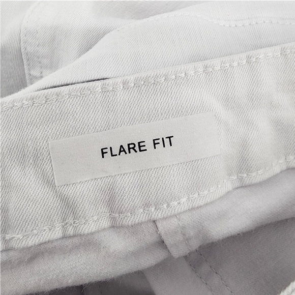 Judy‎ Blue White Patch Pocket High Rise Flare Fit Button Fly Jeans .Size 18W - Picture 8 of 9